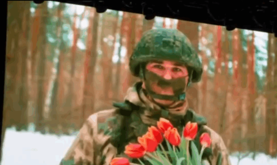 Брянские бойцы СВО поздравили женщин с праздником