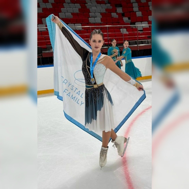 Брянская спортсменка завоевала победу на Первенстве России по синхронному катанию