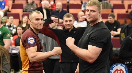 Брянцы выступили на чемпионате России по армрестлингу