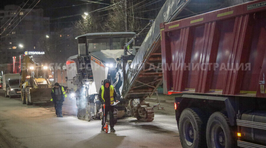 Во вторник ночью начнется ремонт улицы Советской