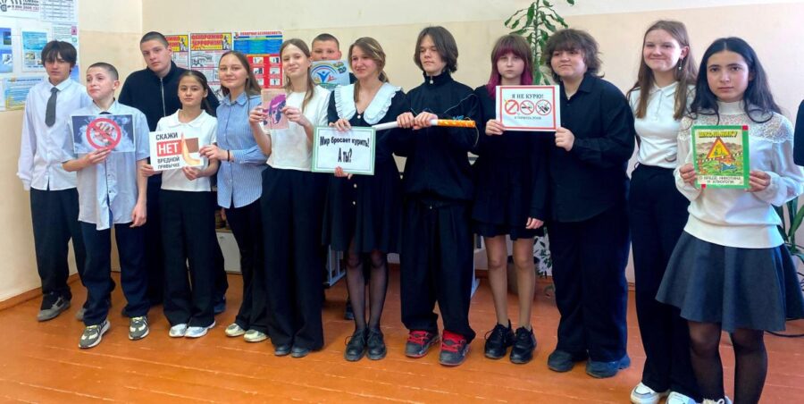 Климовским школьникам рассказали о вреде курения