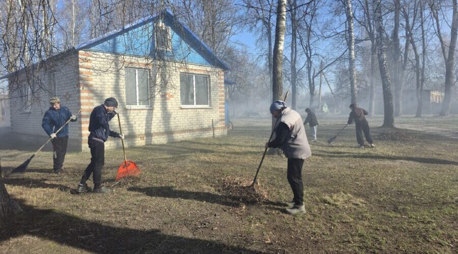 Жители Лобановки Климовского района радеют за чистоту
