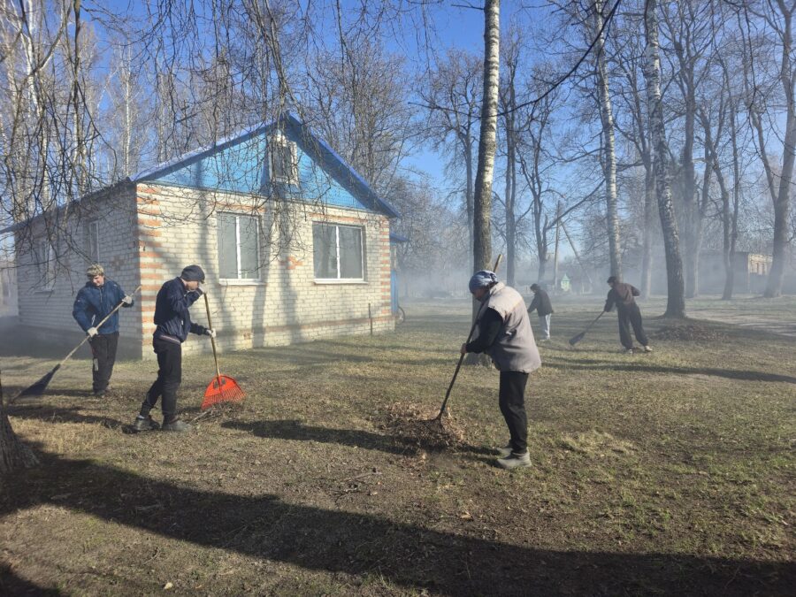 Жители Лобановки Климовского района радеют за чистоту