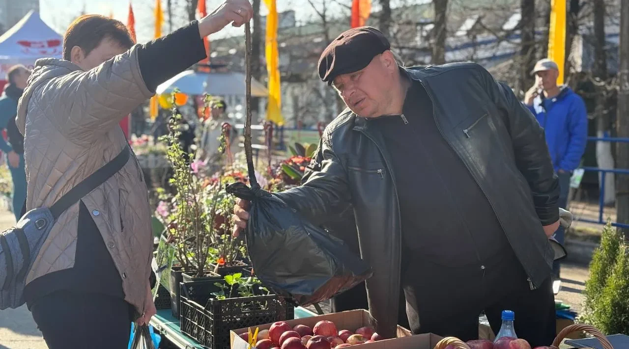 В Брянске открылась первая ярмарка выходного дня