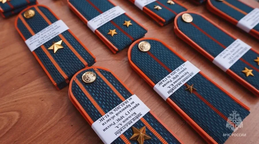 Торжественное награждение в Главном управлении МЧС по Брянской области