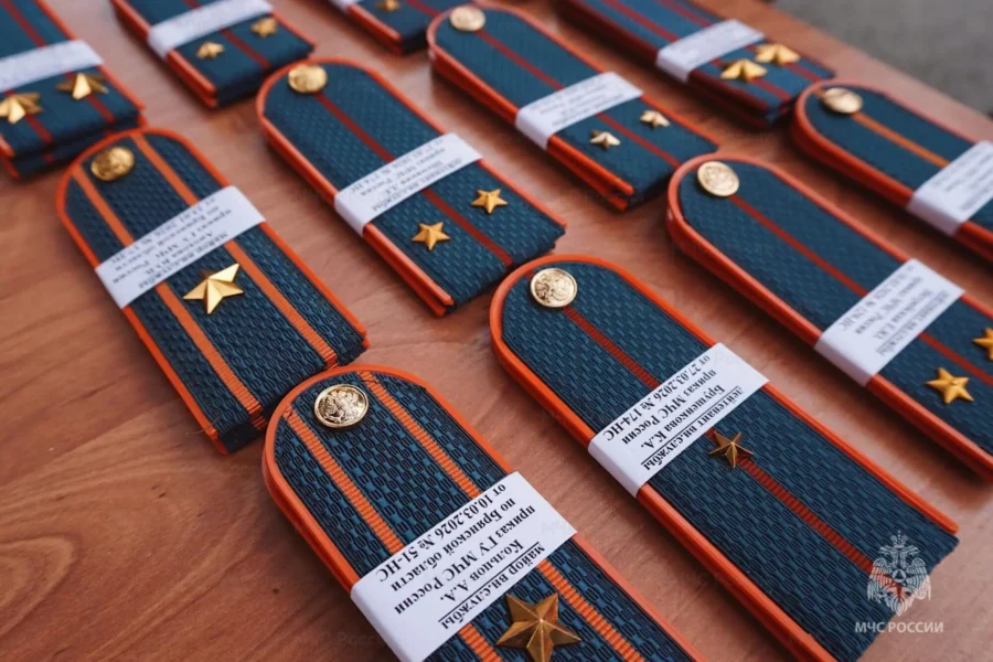 Торжественное награждение в Главном управлении МЧС по Брянской области