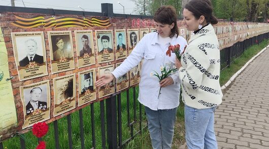 Жители Клетни в День Великой Победы рассказывали о героях своей семьи