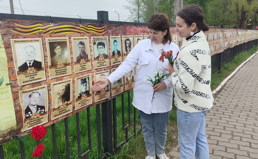 Жители Клетни в День Великой Победы рассказывали о героях своей семьи