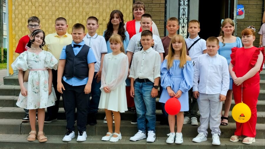 Трогательный праздник прошёл для учеников 4 класса в Климово
