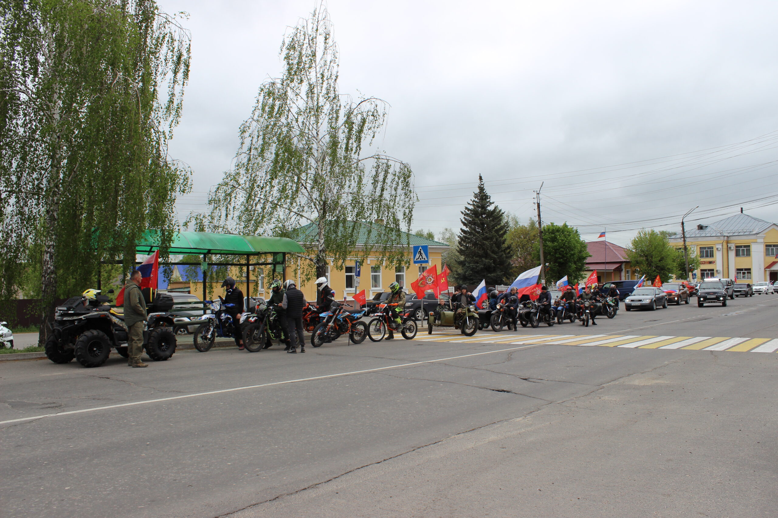 9 мая в Климово состоялся автопробег.