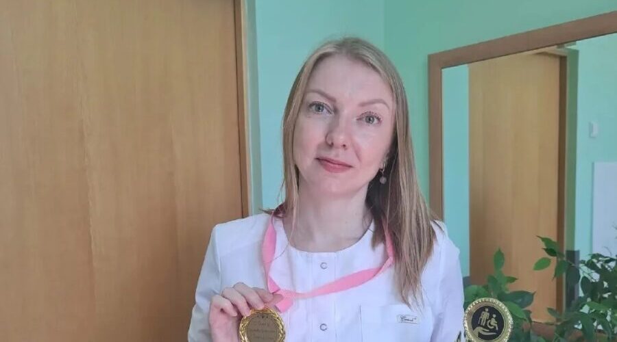Марина Агафонова, врач-невролог, получила звание «Лучший наставник»