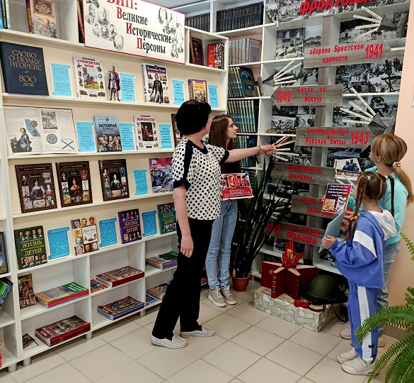 В Климовской детской библиотеке прошла экспресс-беседа ко Дню памяти и скорби