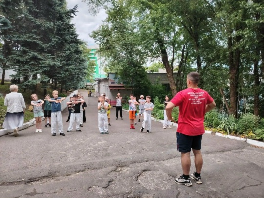 Зарядка с чемпионом