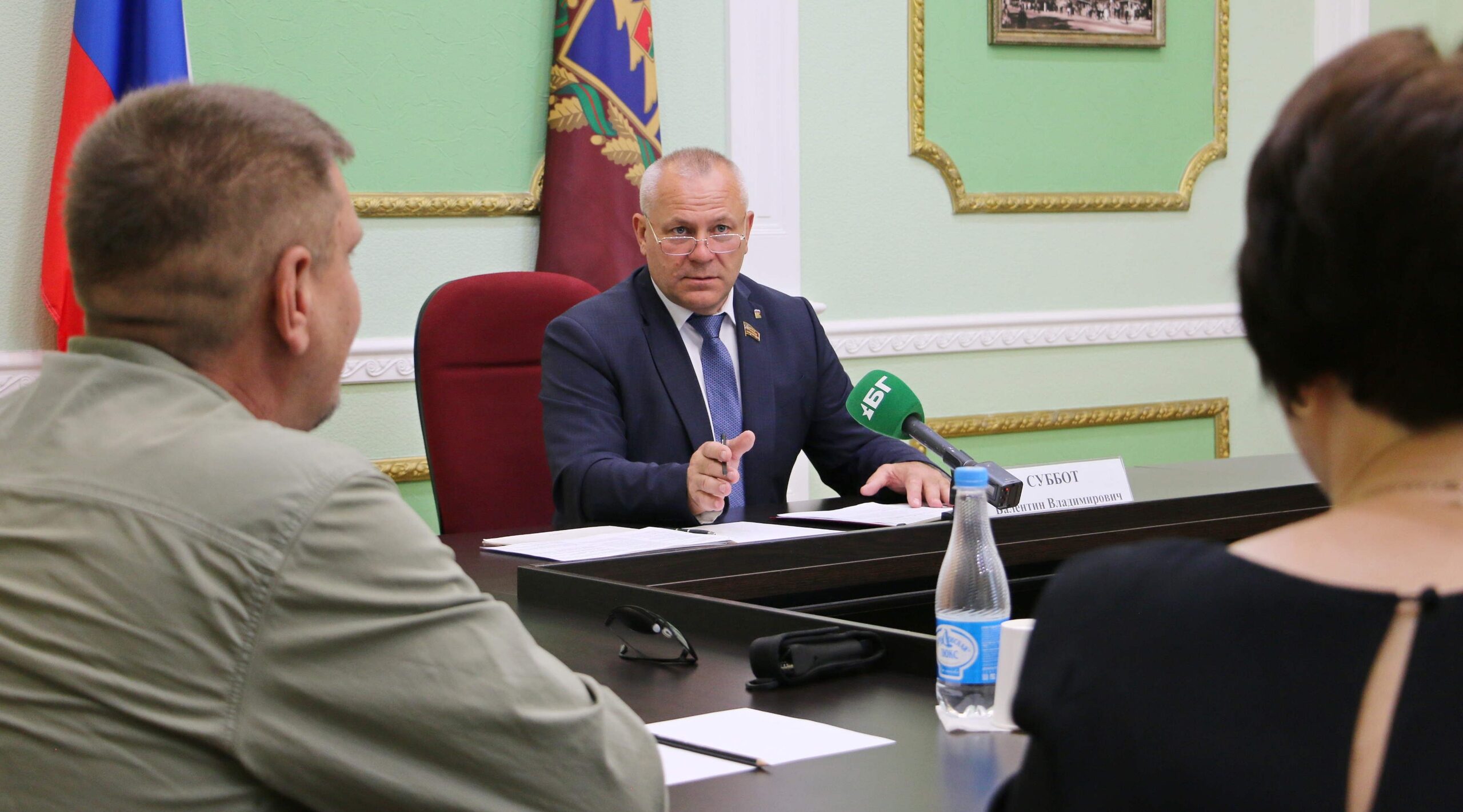 Валентин Суббот провëл приëм граждан