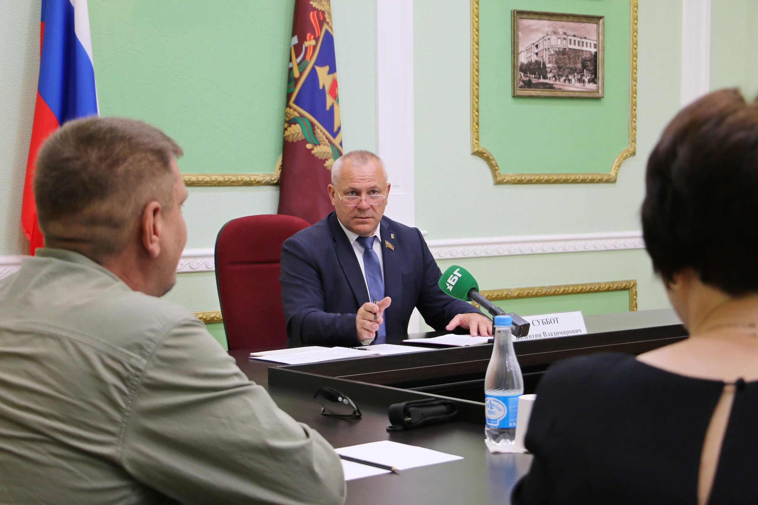 Валентин Суббот провëл приëм граждан