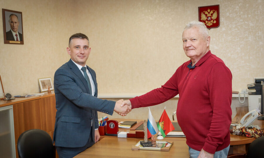 Александр Гаврилов встретился с главой Белорусского землячества в Брянской области