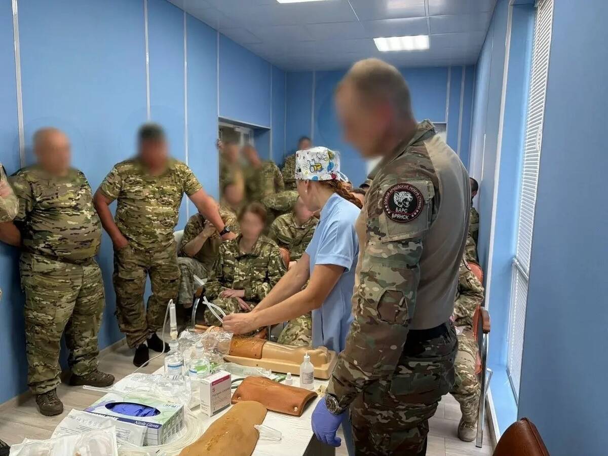 Бойцов «БАРС-Брянск» будут обучать работе при ранениях