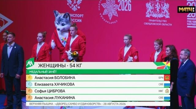 Анастасия Болобина выиграла Спартакиаду народов России  
