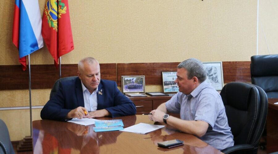 Валентин Суббот провёл рабочую встречу