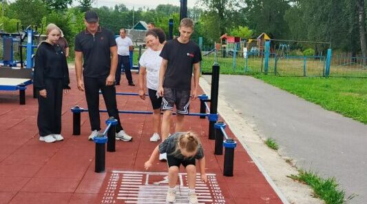 В Клинцовском районе в День физкультурника сдали нормативы ГТО