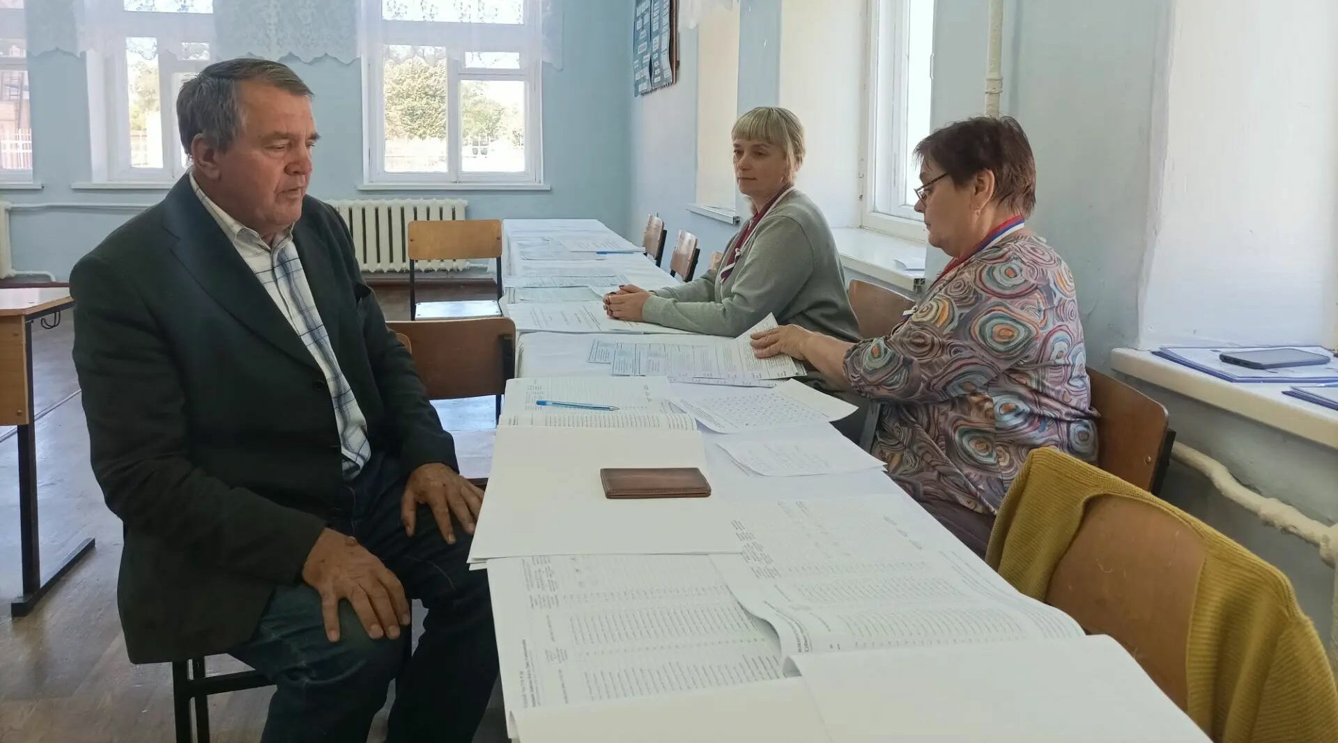 Климовчане-избиратели со стажем принимают участие в досрочном голосовании