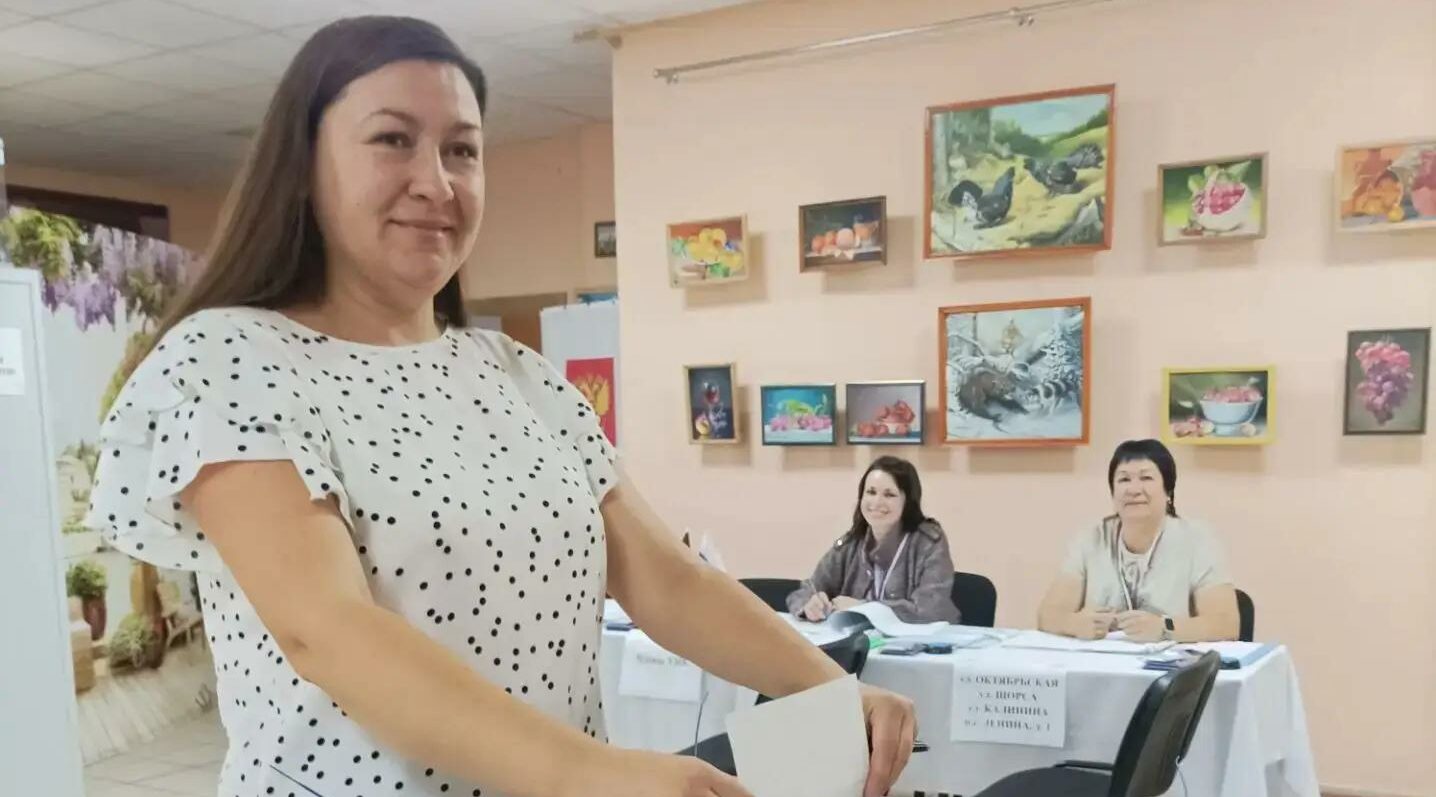 Климовчане голосуют за будущее страны
