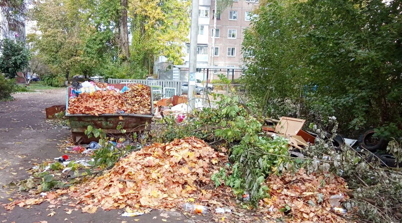 Жителям региона напомнили о запрете выброса растительных отходов в контейнерыТКО
